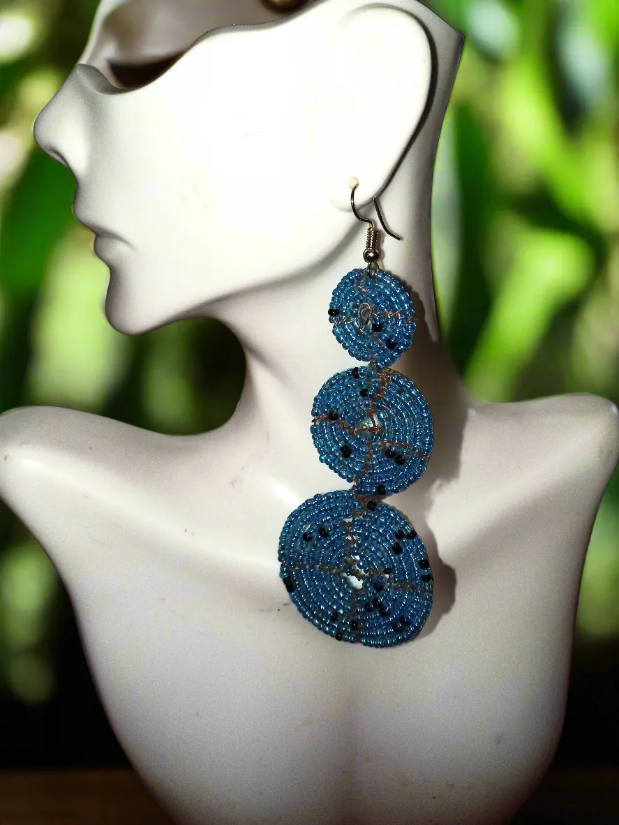 Neema Handcrafted beaded earrings