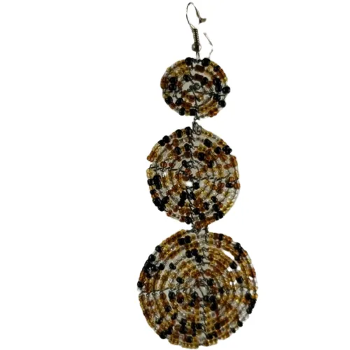 Neema Handcrafted beaded earrings