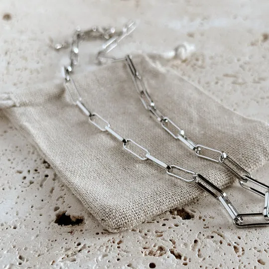 paperclip chain necklace