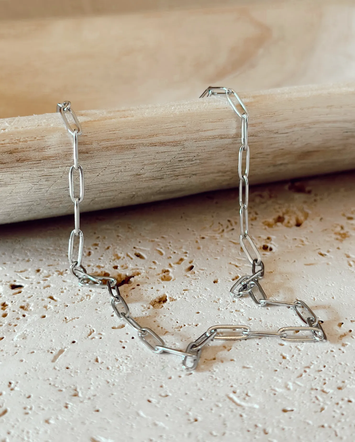 paperclip chain necklace
