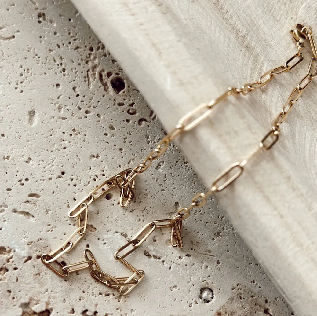 paperclip chain necklace