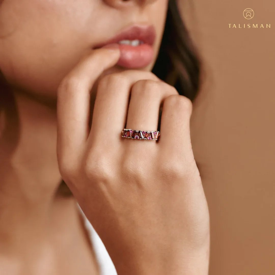 Passionate Red Stack Ring