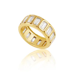 Peyton Clear Band Ring