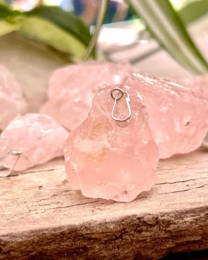Raw Crystal Pendants