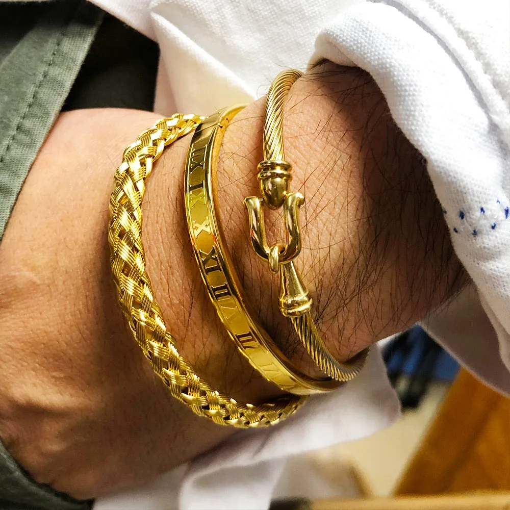 Royal Roman Men Bracelets & Bangles