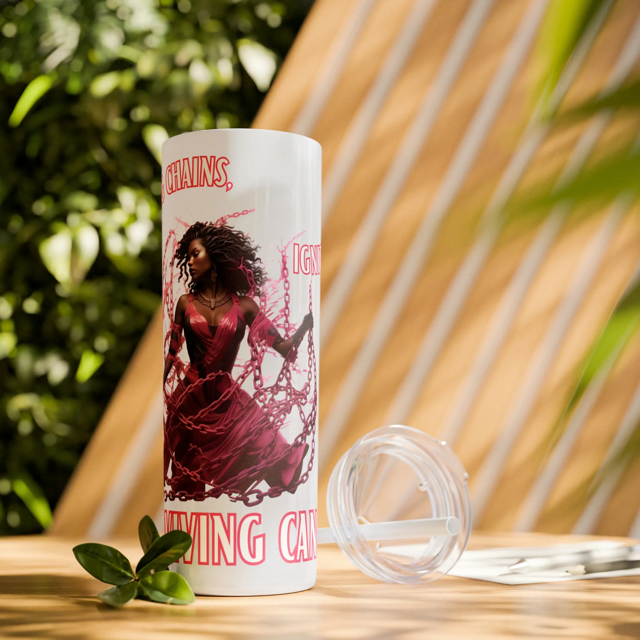 Shattering Chains Tumbler with Straw, 20oz
