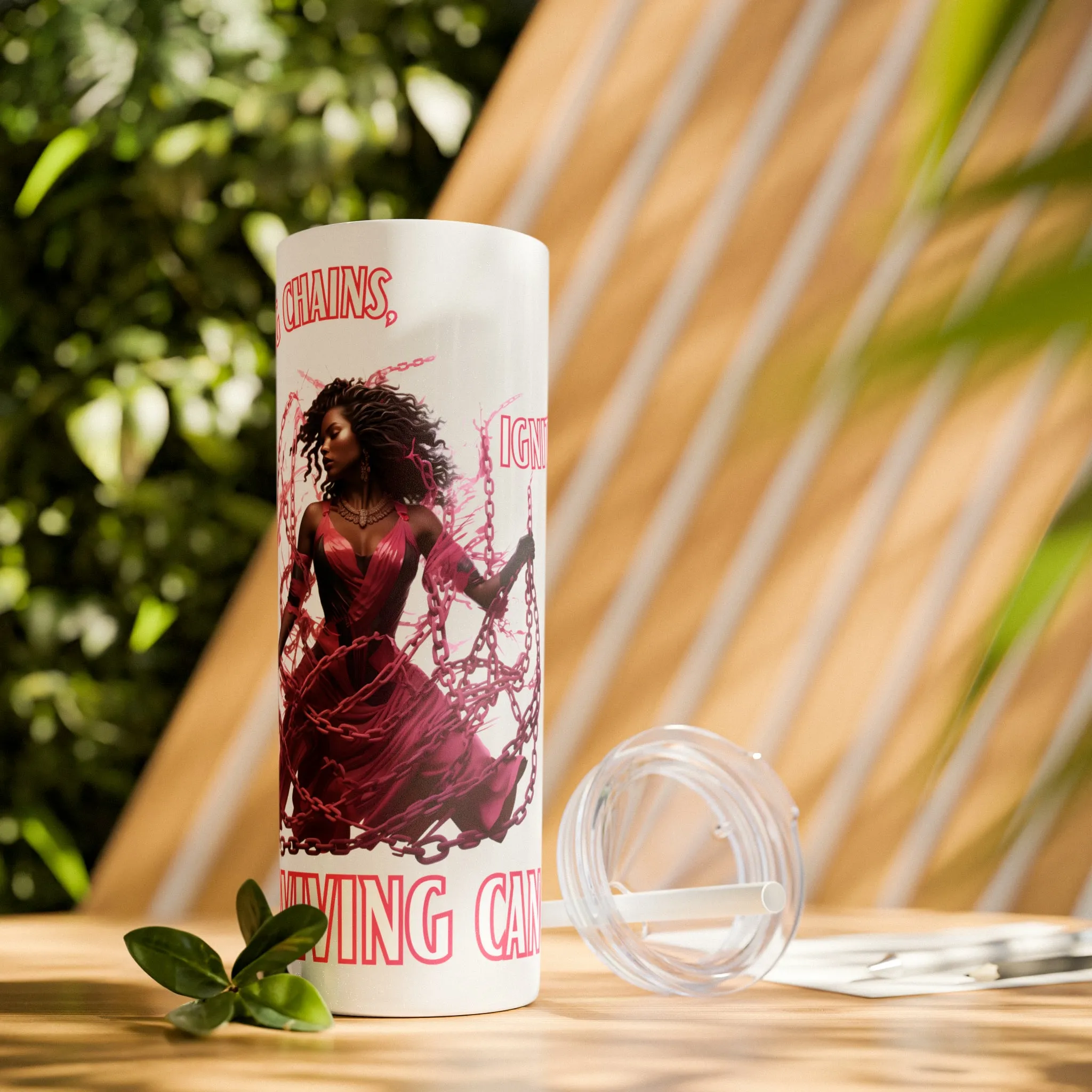 Shattering Chains Tumbler with Straw, 20oz