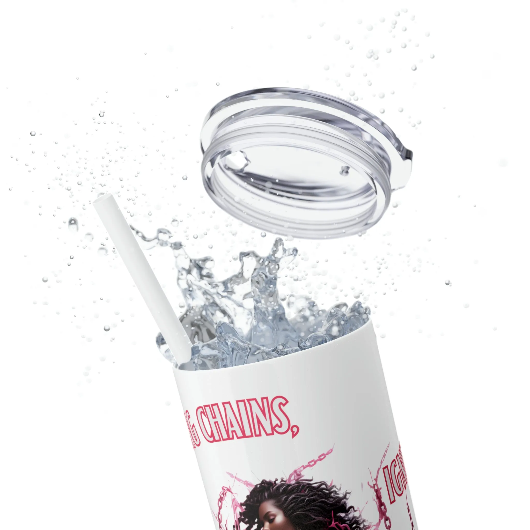 Shattering Chains Tumbler with Straw, 20oz