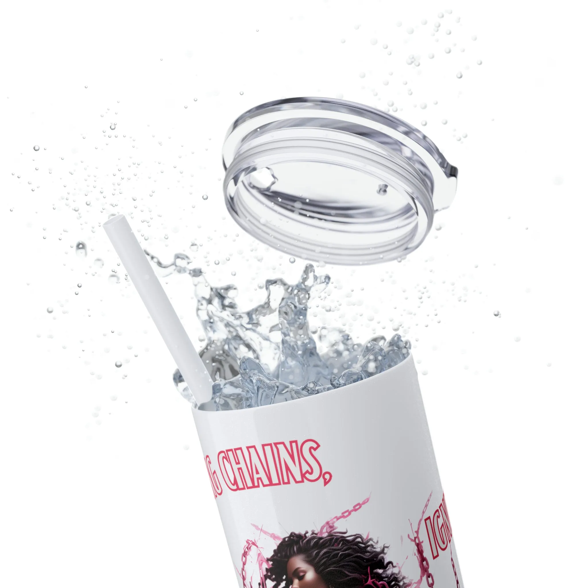 Shattering Chains Tumbler with Straw, 20oz