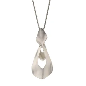 Silver Long Chains Necklace Fashion Accessories Pendants Jewelry