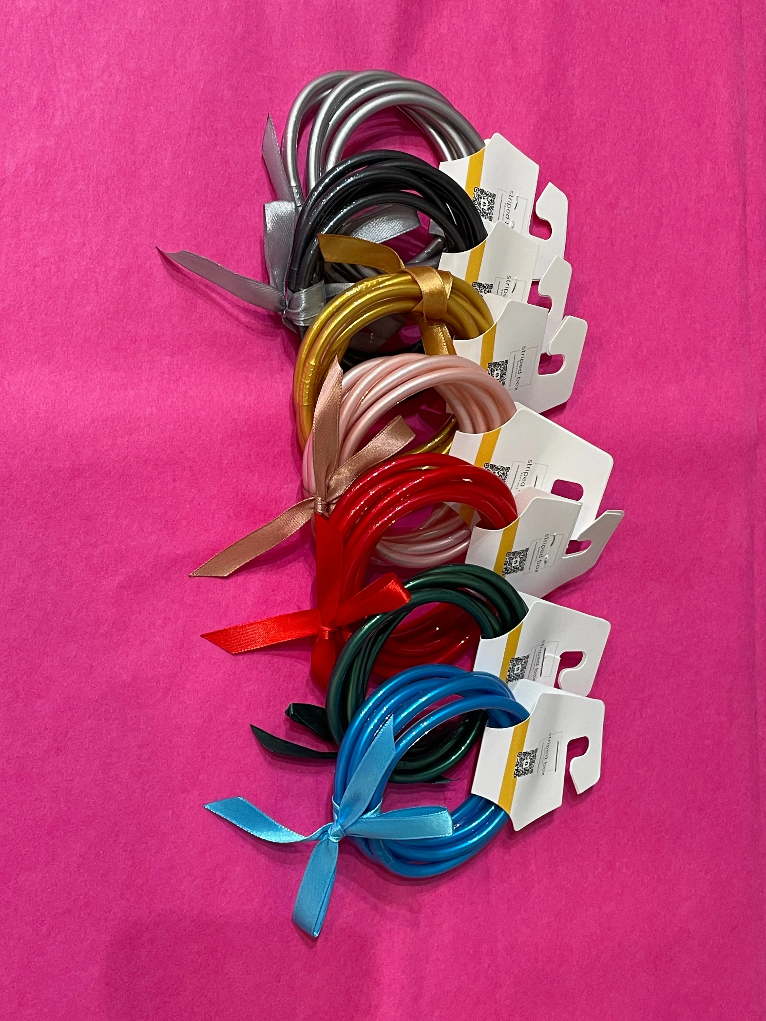 Smooth Jelly Bracelet Stacks
