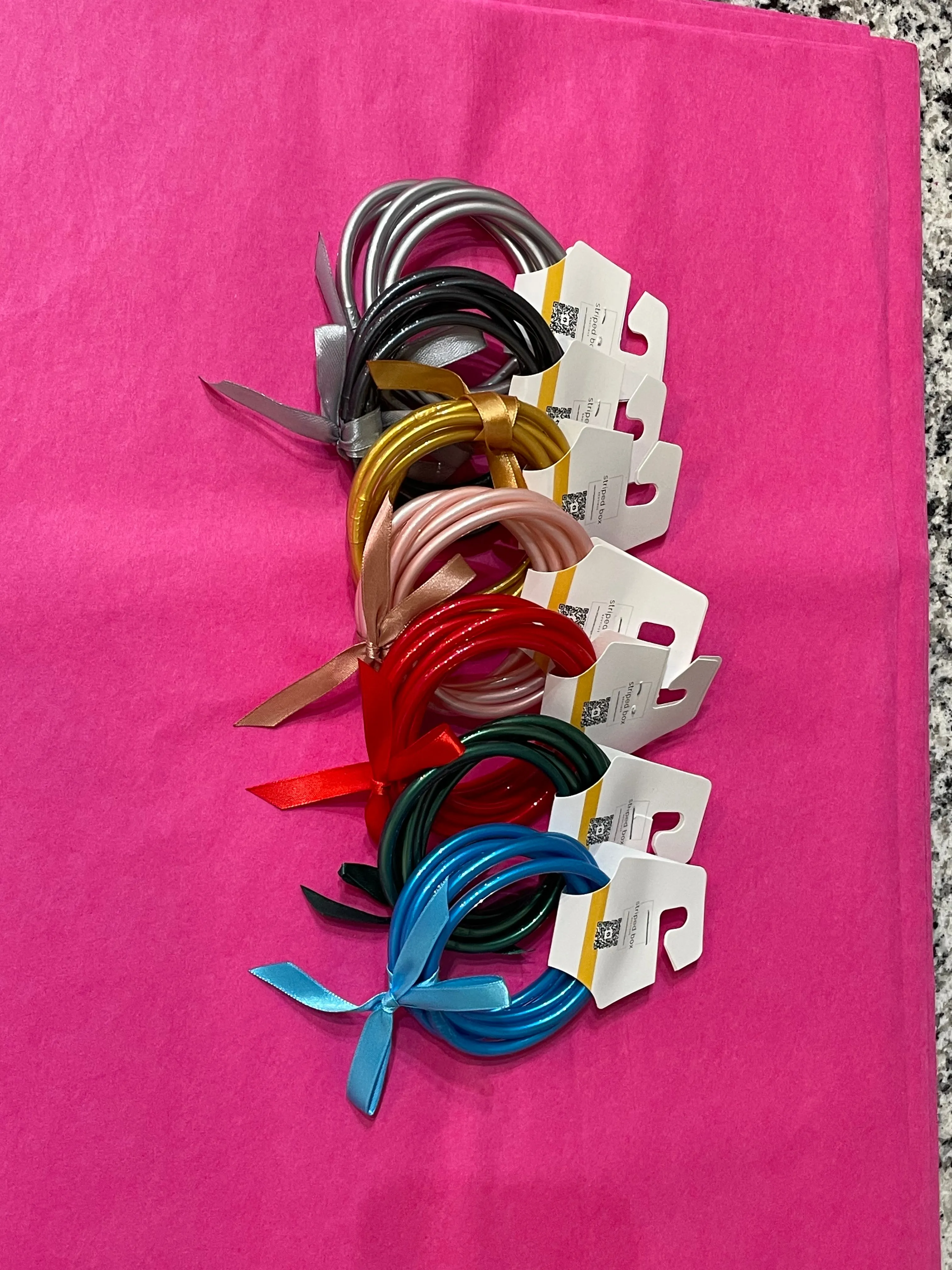 Smooth Jelly Bracelet Stacks