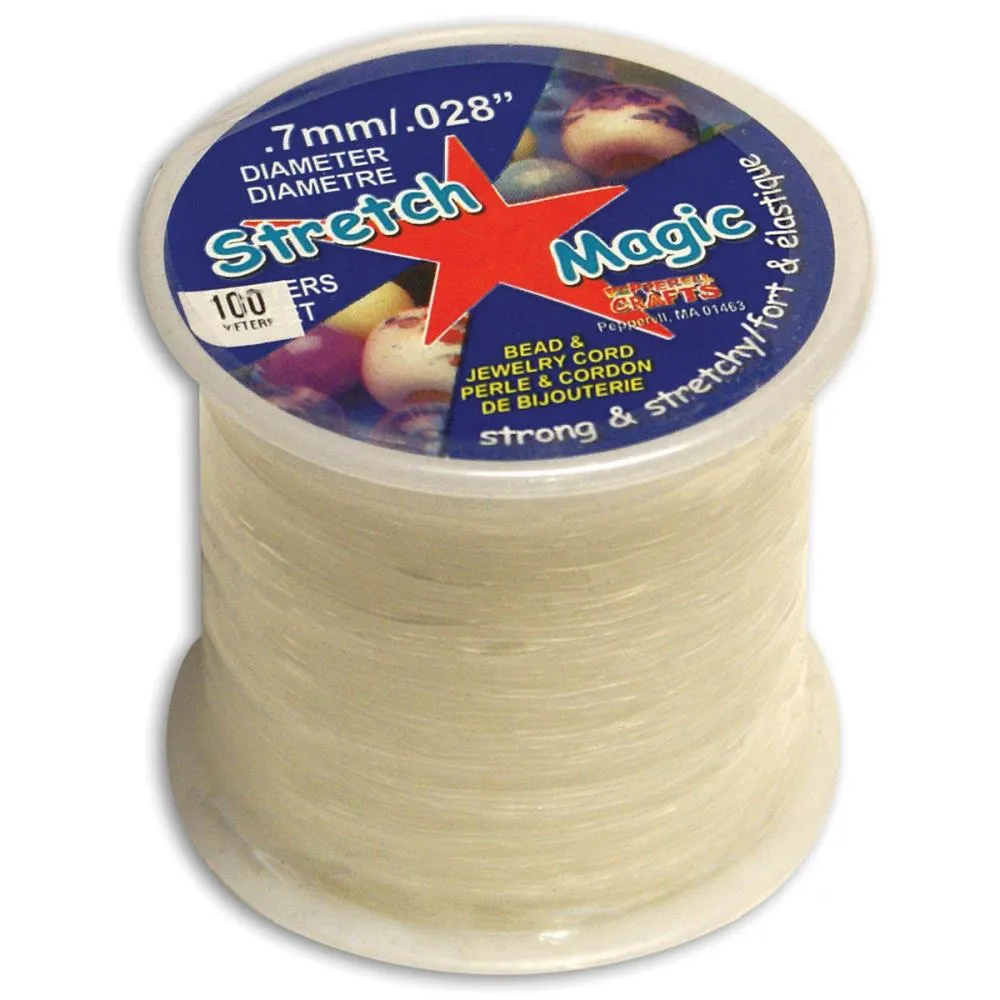 Stretch Magic Bead & Jewelry Cord-Clear