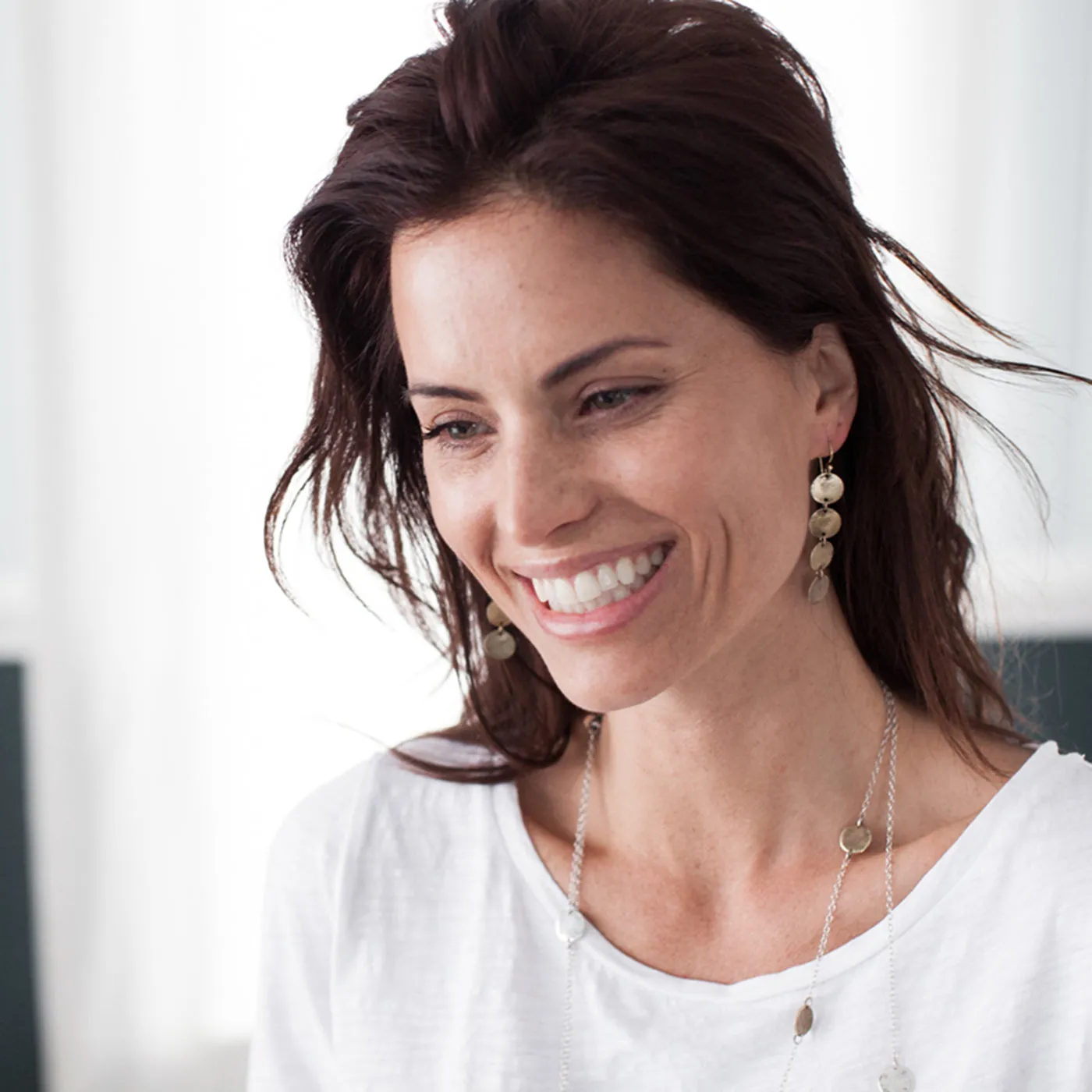 Sunrise Earrings | Bronze