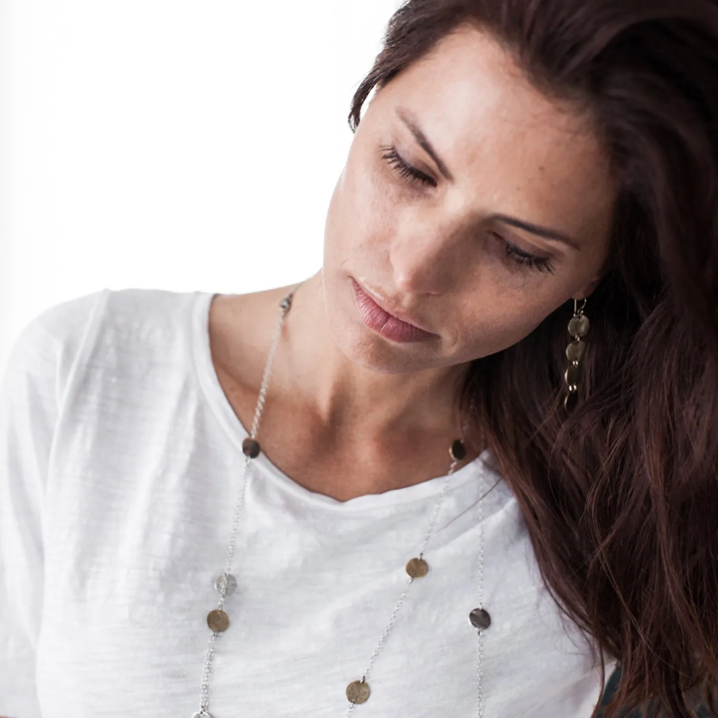 Sunrise Earrings | Bronze