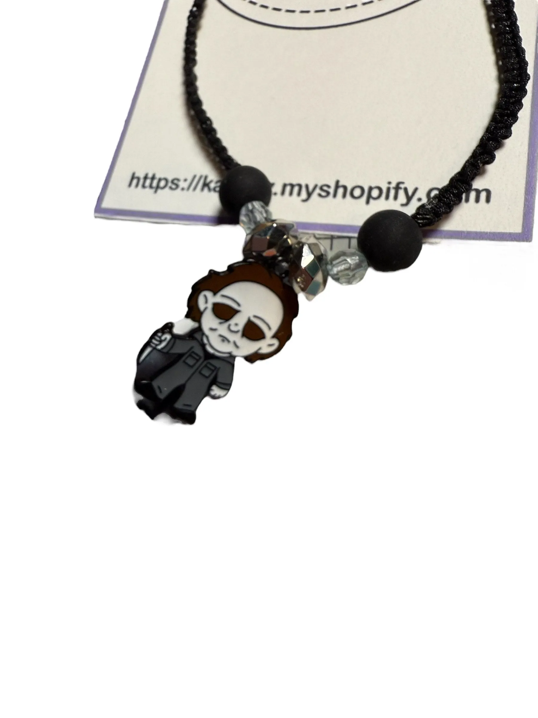 The Shape Horror  Braided Bracelet