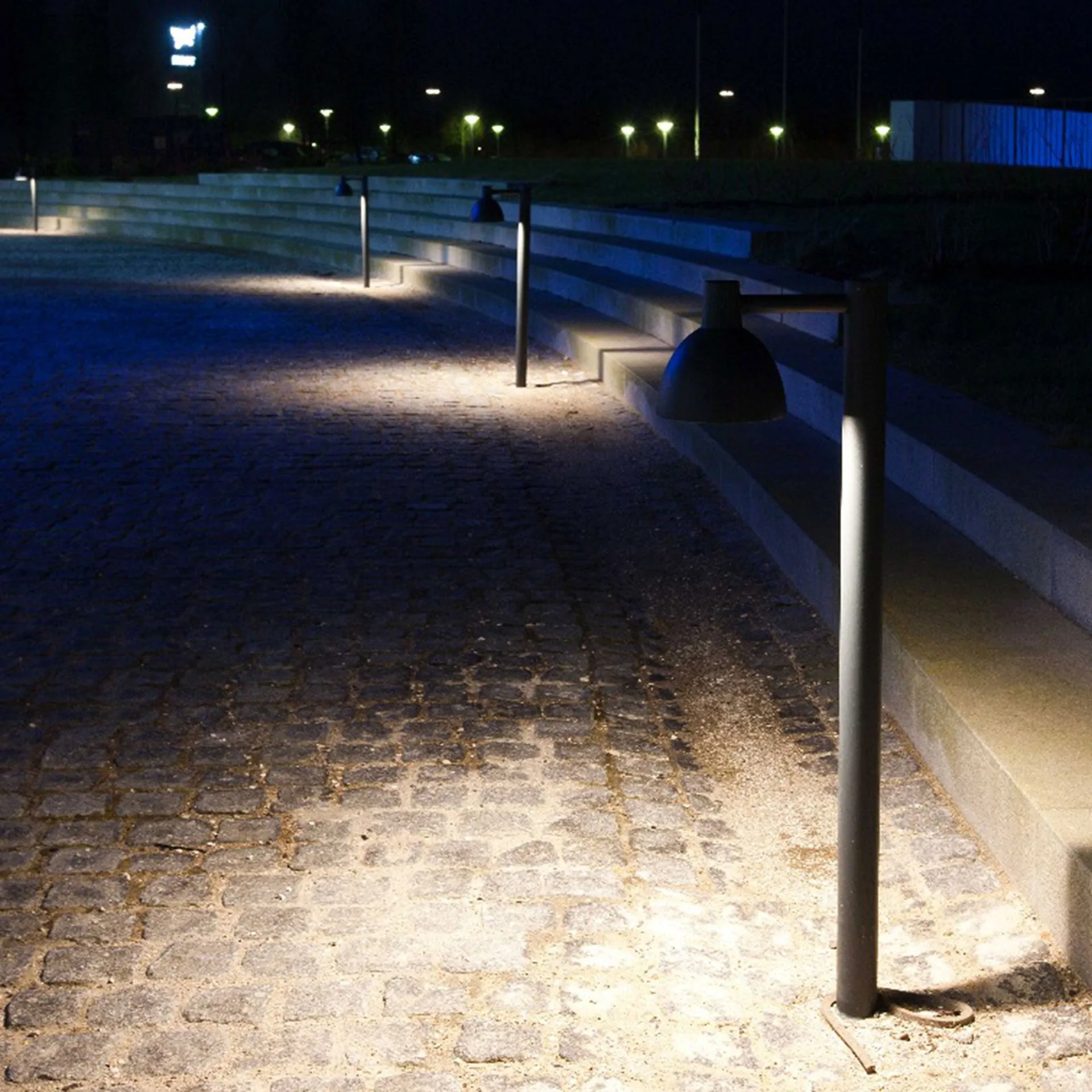 Toldbod Bollard by Louis Poulsen