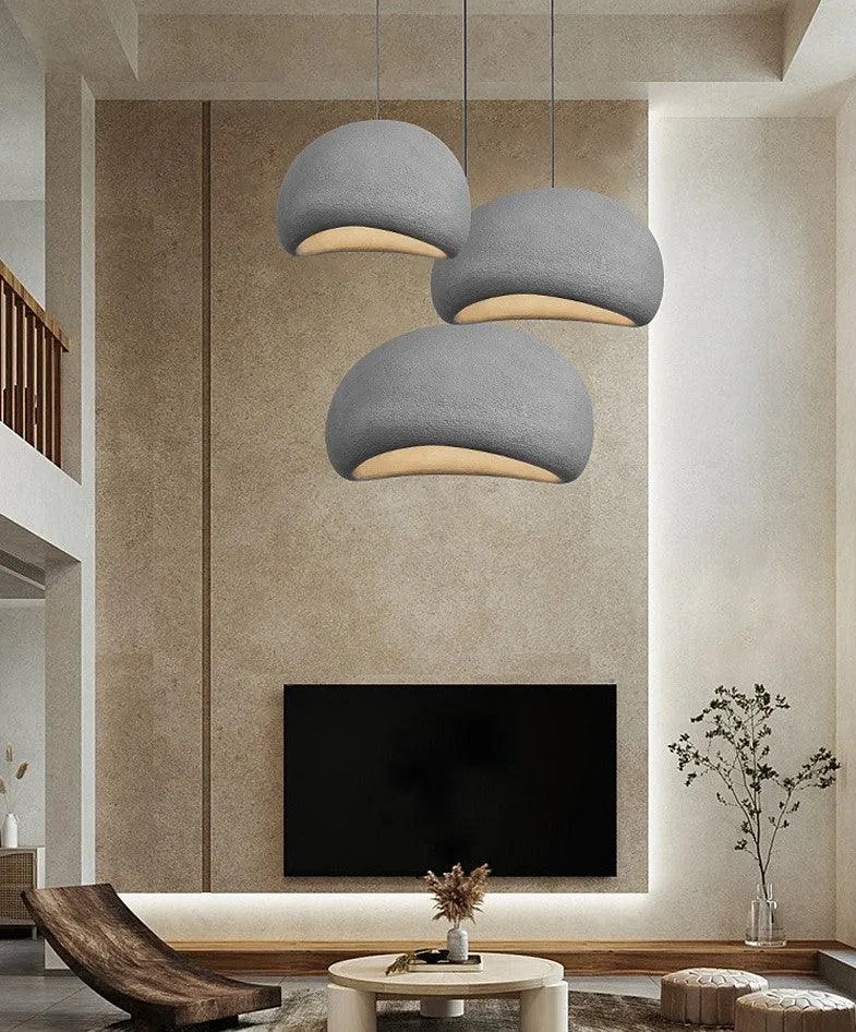 Wabi Sabi Chandelier Lamp, Pendant Lighting