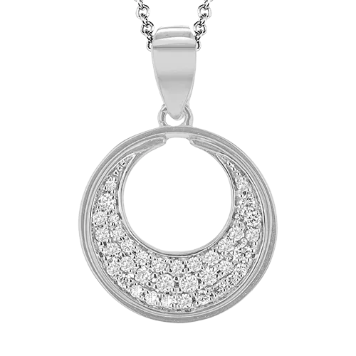 ZP1186 Pendant in 14k Gold with Diamonds